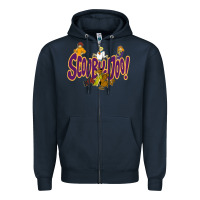 Navy Scooby-Doo Zipper Hoodie - artisFamous