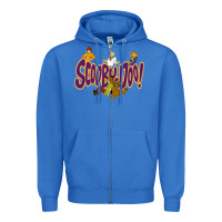 True Royal Scooby-Doo Zipper Hoodie - artisFamous