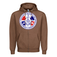 Chestnut association of machinists and aerospace workers classic Zipper Hoodie - artisFamous