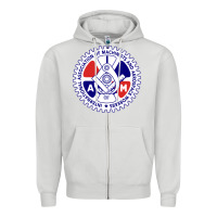 Dove Grey association of machinists and aerospace workers classic Zipper Hoodie - artisFamous