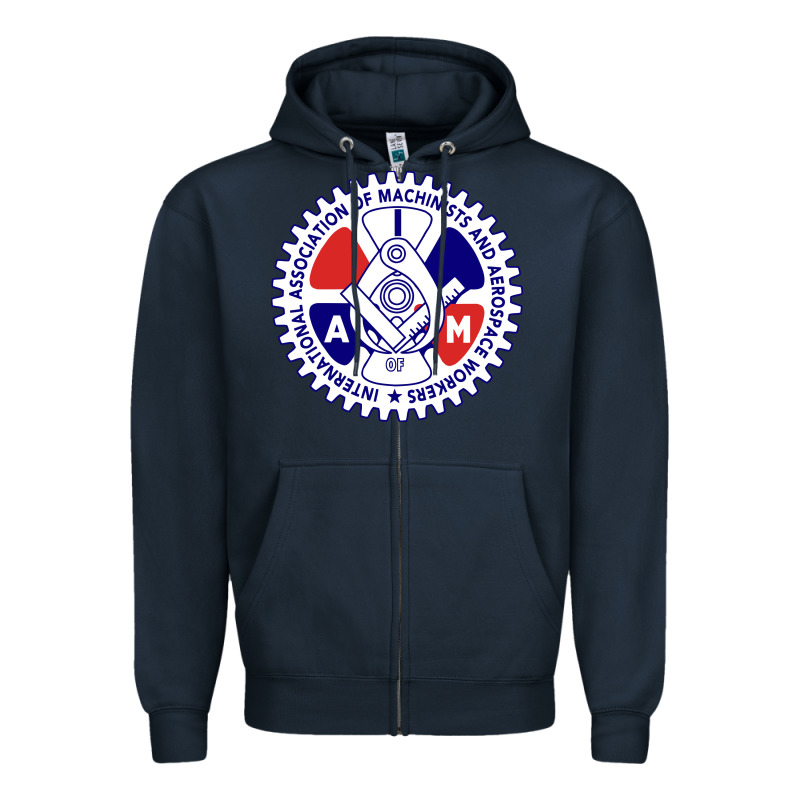 Association Of Machinists And Aerospace Workers Classic Zipper Hoodie by artisFamous | Teevron