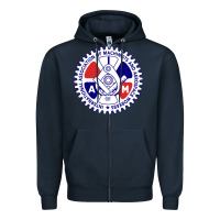 Navy association of machinists and aerospace workers classic Zipper Hoodie - artisFamous