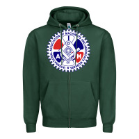 Sports Green association of machinists and aerospace workers classic Zipper Hoodie - artisFamous