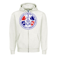 Oatmeal Heather association of machinists and aerospace workers classic Zipper Hoodie - artisFamous