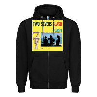 Black two sevens clash culture Zipper Hoodie - artisFamous
