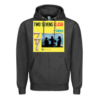 Charcoal Heather two sevens clash culture Zipper Hoodie - artisFamous