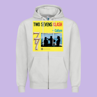Two Sevens Clash Culture Zipper Hoodie Designed By Artisfamous