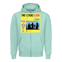 Seafoam two sevens clash culture Zipper Hoodie - artisFamous