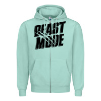 Seafoam beast mode classic Zipper Hoodie - artisFamous