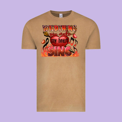 Valentine's Day Wild Thing You Make My Heart Sing Vintage Tee Designed By Fadigitalartstudio