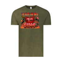 Vintage Olive Valentine's Day Wild Thing You Make My Heart Sing Vintage Tee - FaDigitalArtStudio
