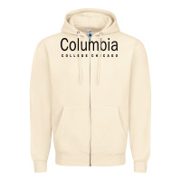 Sandshell Columbia College Chicago Zipper Hoodie - artisFamous