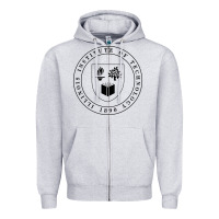 Heather Grey Illinois Institute of Technology College Zipper Hoodie - artisFamous