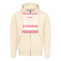 Sandshell never underestimate mommy paramedic Zipper Hoodie - artisFamous