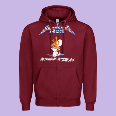 Design Premium 88 Fingers Louie Zipper Hoodie Designed By Artisfamous