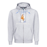 Heather Grey design Premium 88 Fingers Louie Zipper Hoodie - artisFamous