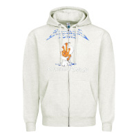Oatmeal Heather design Premium 88 Fingers Louie Zipper Hoodie - artisFamous