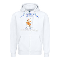 White design Premium 88 Fingers Louie Zipper Hoodie - artisFamous