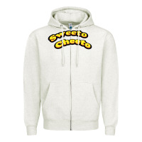 Oatmeal Heather sweeto cheeto Zipper Hoodie - artisFamous