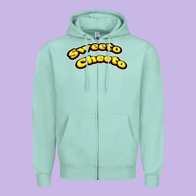 Sweeto Cheeto Zipper Hoodie Designed By Artisfamous
