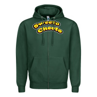 Sports Green sweeto cheeto Zipper Hoodie - artisFamous