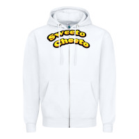 White sweeto cheeto Zipper Hoodie - artisFamous