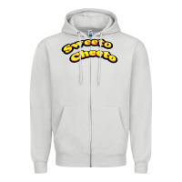 Dove Grey sweeto cheeto Zipper Hoodie - artisFamous