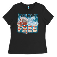 Black Born to be free Ladies Tee - FaDigitalArtStudio