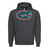 Smoke gators gator Zipper Hoodie - artisFamous