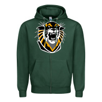 Sports Green fort hays tigers Zipper Hoodie - artisFamous