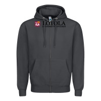 Smoke Loyola College Chicago Zipper Hoodie - artisFamous