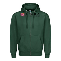 Sports Green Loyola College Chicago Zipper Hoodie - artisFamous