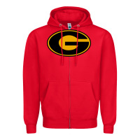 Red grambling tigers Zipper Hoodie - artisFamous