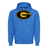 True Royal grambling tigers Zipper Hoodie - artisFamous