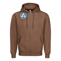 Chestnut National Louis College Zipper Hoodie - artisFamous