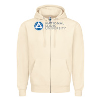 Sandshell National Louis College Zipper Hoodie - artisFamous