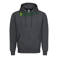 Smoke Rasmussen College Zipper Hoodie - artisFamous