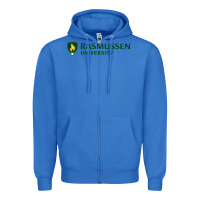True Royal Rasmussen College Zipper Hoodie - artisFamous