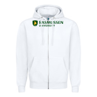 White Rasmussen College Zipper Hoodie - artisFamous