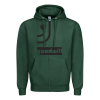Sports Green goodwill classic Zipper Hoodie - artisFamous