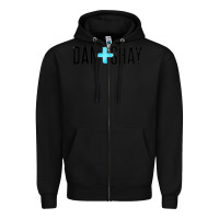 Black dan+shay Zipper Hoodie - artisFamous