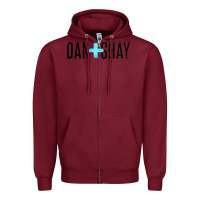 Burgundy dan+shay Zipper Hoodie - artisFamous
