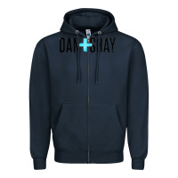 Navy dan+shay Zipper Hoodie - artisFamous