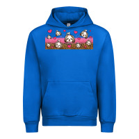Shih Tzu Dogs Libbey Glass Urban Hoodie | Teevron