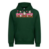 Forest Green shih tzu dogs libbey glass Urban Hoodie - Jasminsmagicworld