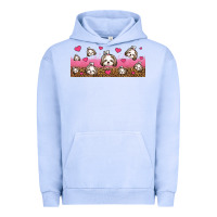 Pigment Grape Ice shih tzu dogs libbey glass Urban Hoodie - Jasminsmagicworld