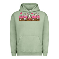 Pigment Oil Green shih tzu dogs libbey glass Urban Hoodie - Jasminsmagicworld