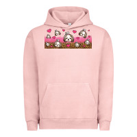 Pigment Salmon shih tzu dogs libbey glass Urban Hoodie - Jasminsmagicworld