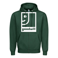 Sports Green goodwill classic Zipper Hoodie - artisFamous