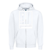 White goodwill classic Zipper Hoodie - artisFamous